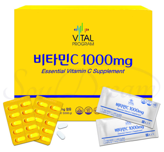 [종근당]바이탈프로그램 비타민C 600정